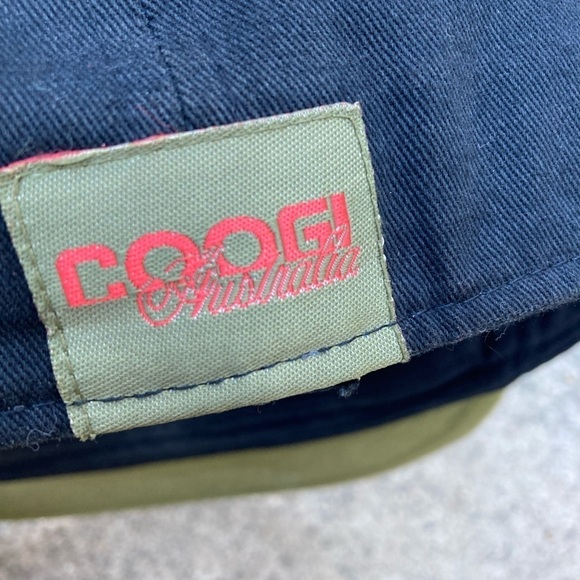 Men's COOGI Australia Black 069 Fitted Hat 7 1/2 Embroidery Cotton Nice RN101372 - Picture 9 of 11